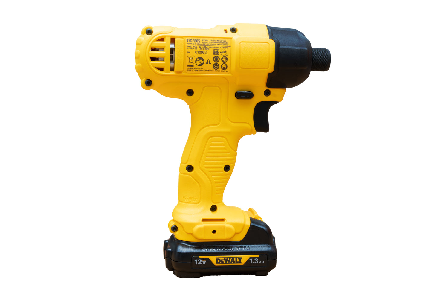 Atornillador de Impacto 12V Dewalt