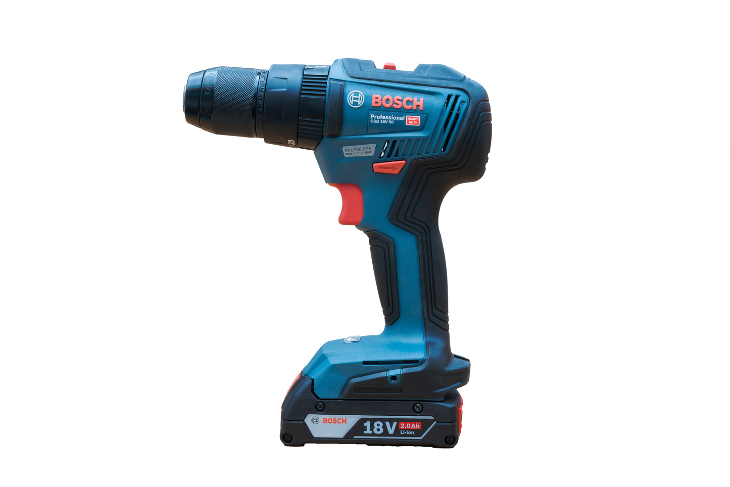 Kit Taladro Percutor GSB18V-50 + Llave de Impacto GDX18V-200 Bosch
