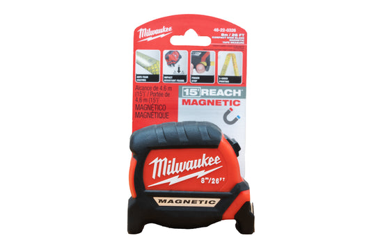 Wincha 8mt Magnética Milwaukee